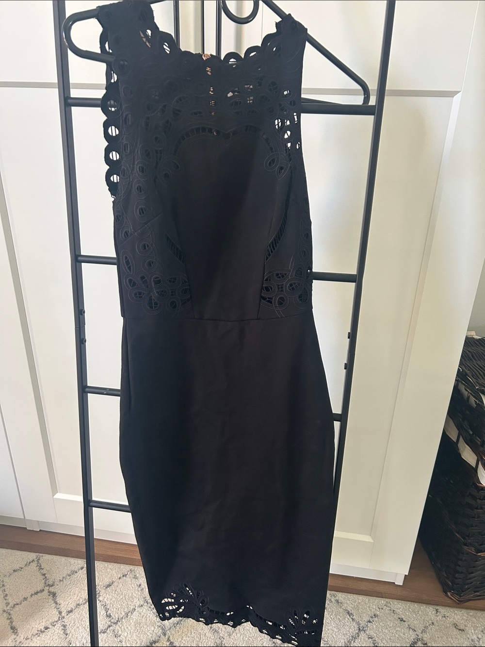 Ted Baker Black Midi Dress